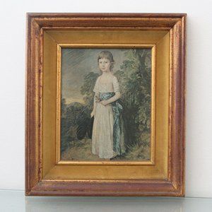 Framed Vinyl Painting